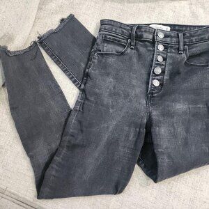 Abercrombie and Fitch Super Skinny Ankle High Rise Denim Pants